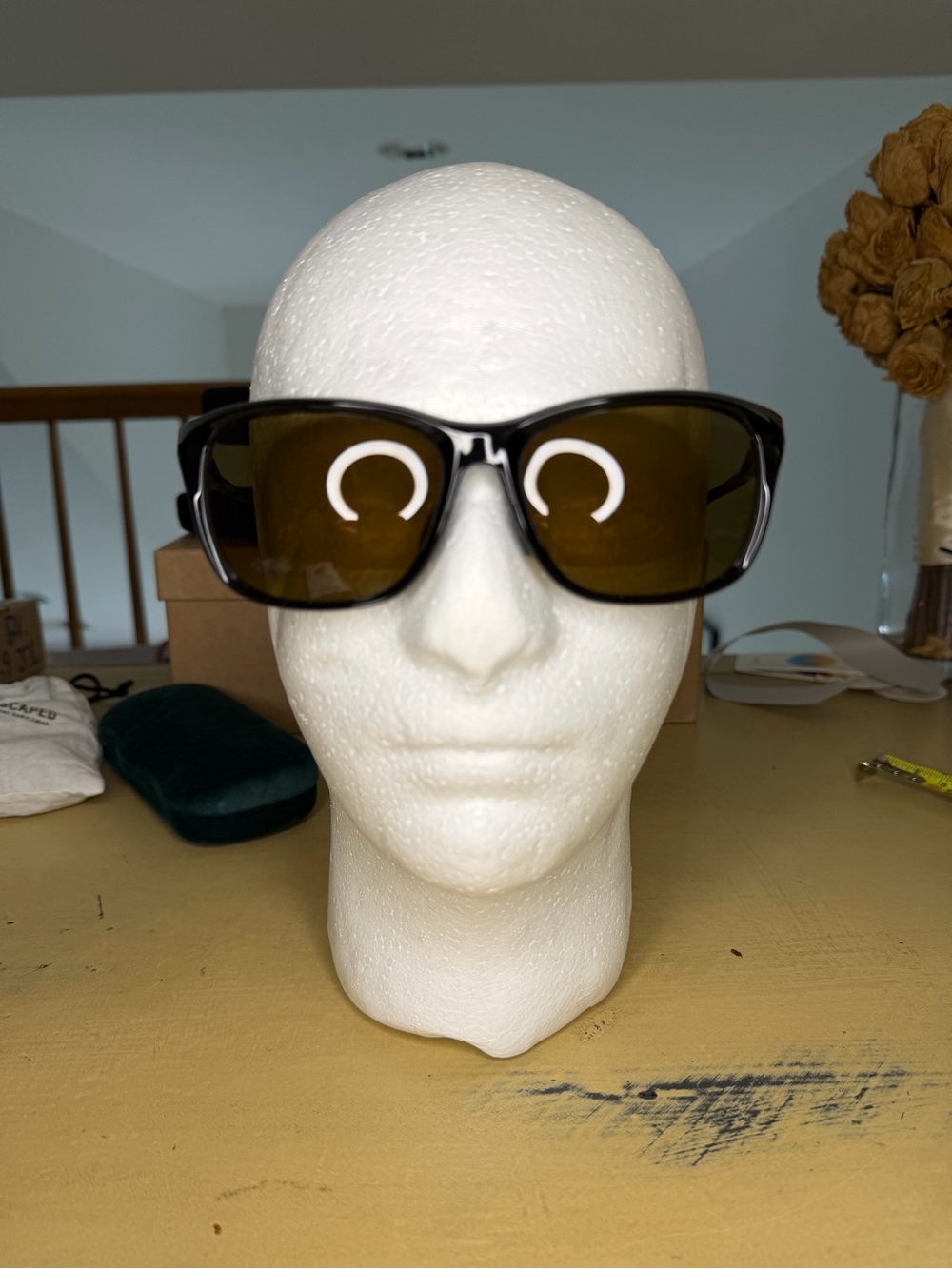 Moncler Black Oversized Sunglasses - Picture 2 of 9